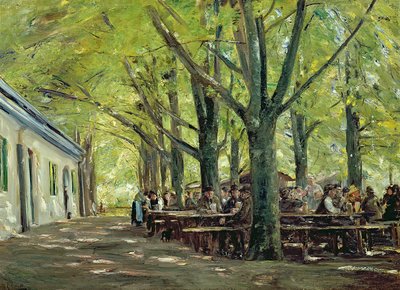 A Country Brasserie, Brannenburg, Bavaria, 1894 by Max Liebermann